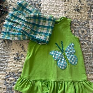 Kelly's Kids Vibrant Green Apparel